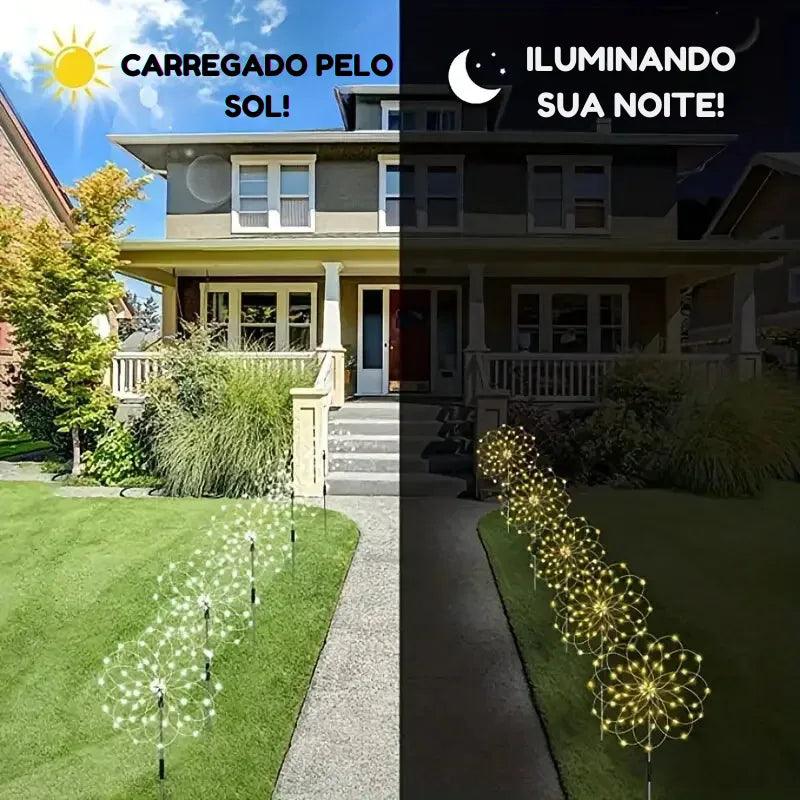Fogos de Artifício em Leds