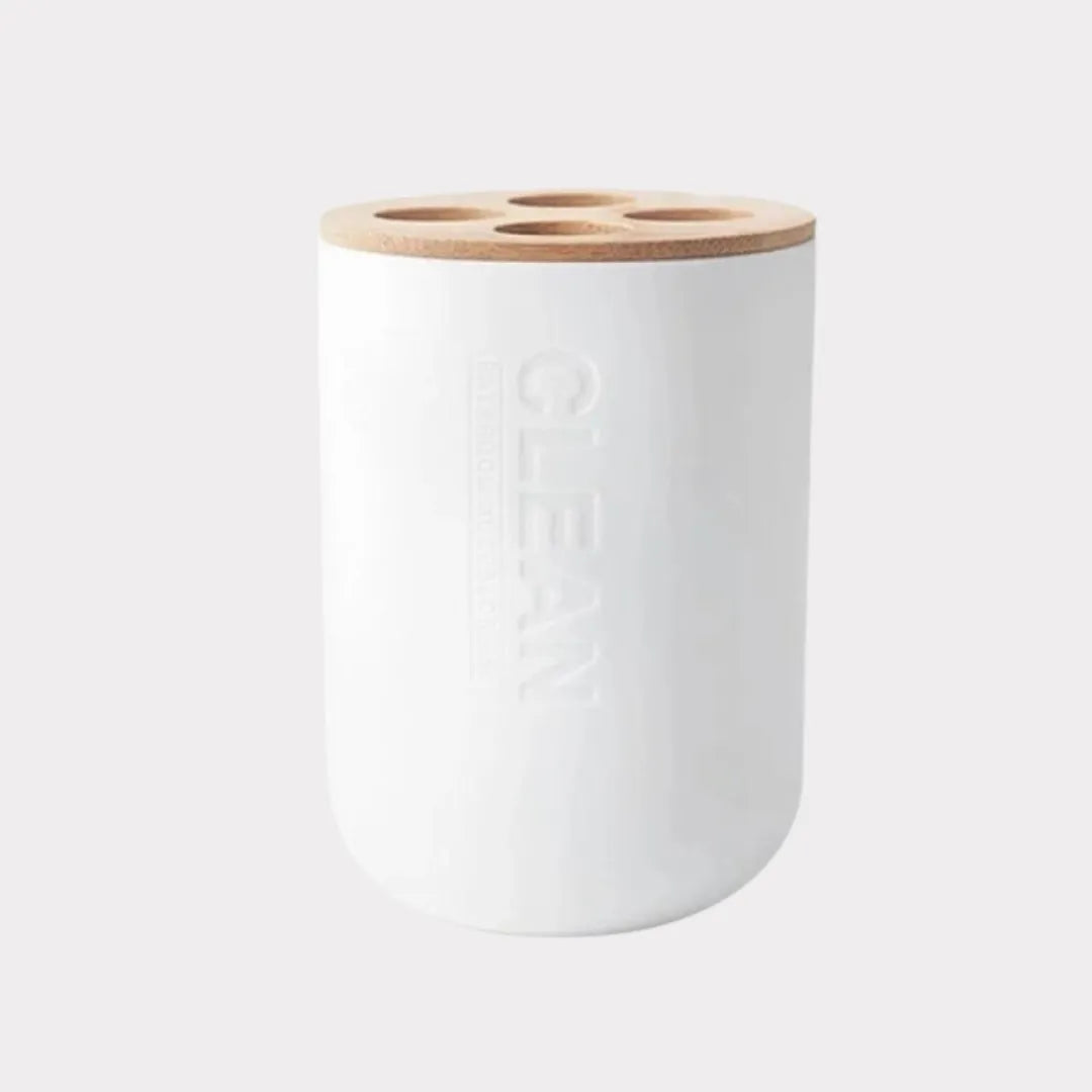 Kit para Banheiro em Bambu