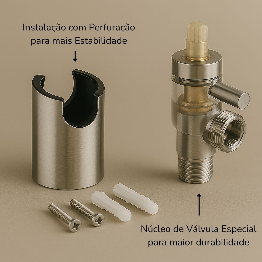Jato Pulverizador de Alta Pressão para Banheiro - Jacarta
