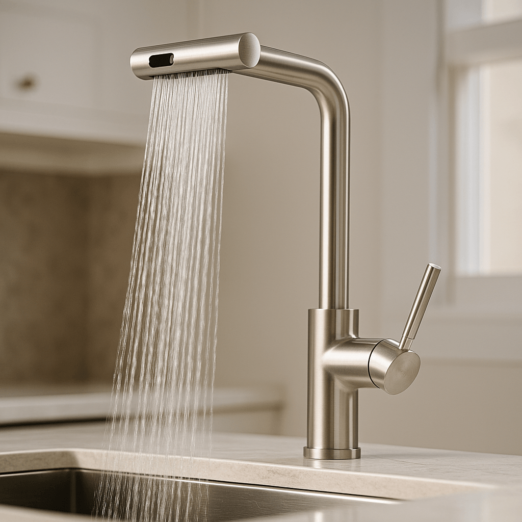 Torneira Cascata Flexível Multifuncional para Cozinha
