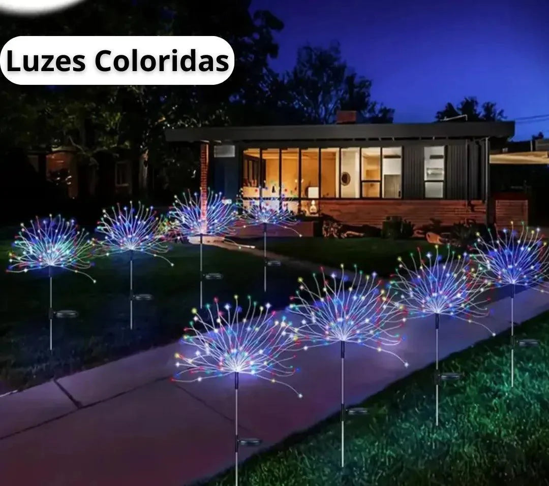 Fogos de Artifício em Leds