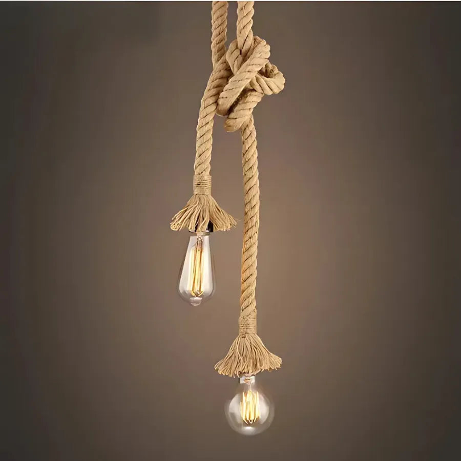 Luminária de Teto de Corda